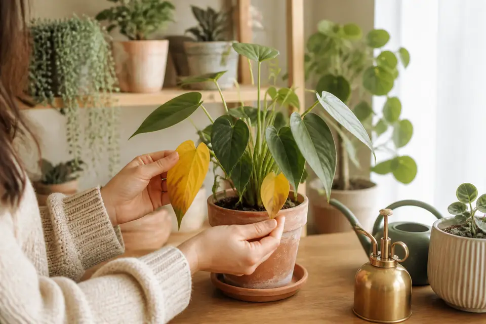 Pourquoi les feuilles de mes plantes jaunissent-elles ?