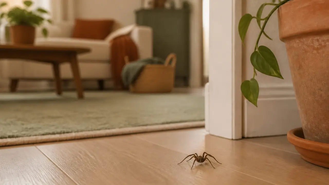 Pourquoi les araignées entrent-elles dans les maisons en automne ?