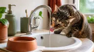 Pourquoi mon chat préfère-t-il boire au robinet ?
