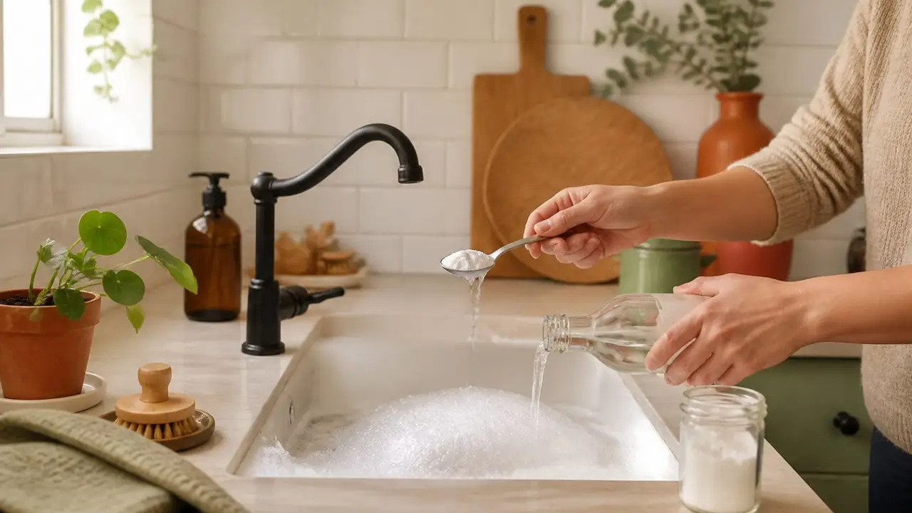 Vinaigre blanc et bicarbonate : faut-il les mélanger pour nettoyer ?