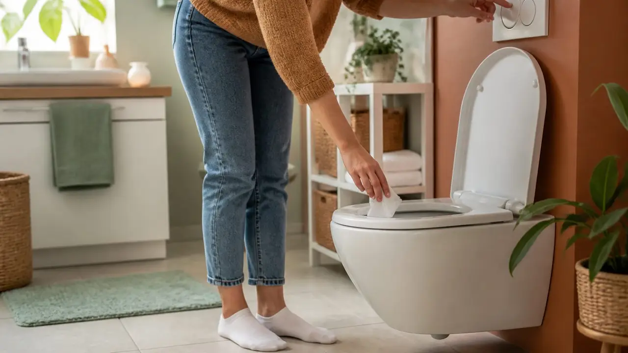Peut-on jeter les lingettes dans les toilettes, même biodégradables ?