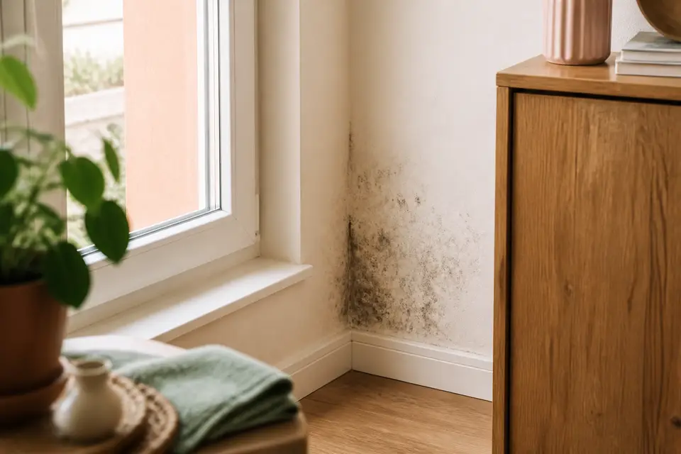 Pourquoi de la moisissure apparaît-elle sur les murs ?