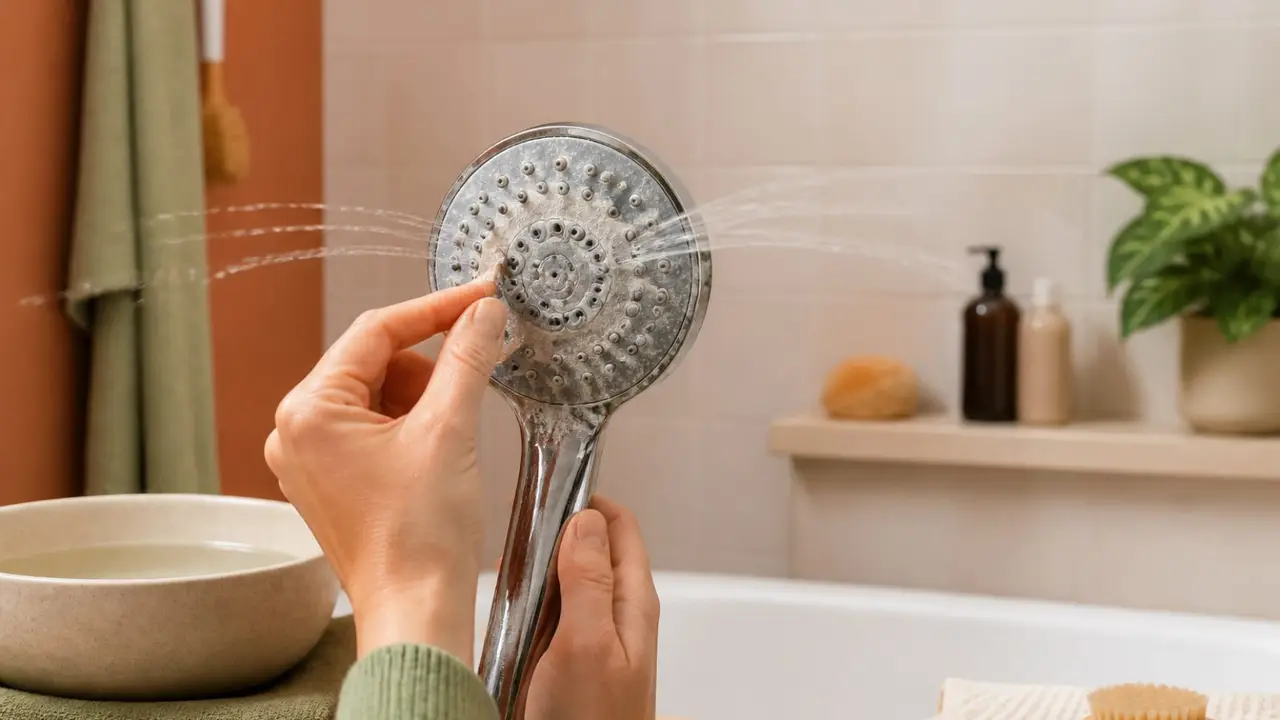 Comment enlever le calcaire d’un pommeau de douche ?